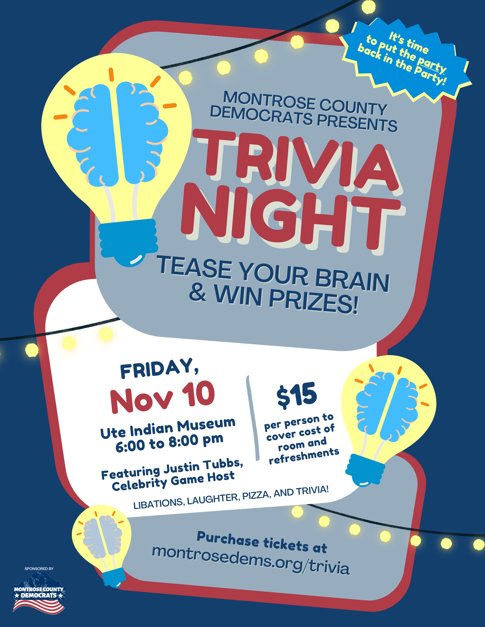 Trivia Night at the Ute Indian Museum | Friday, November 10, 2023 (6-8 PM)