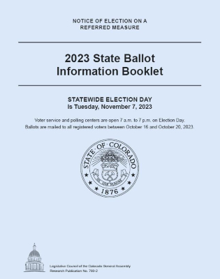 2023 State Ballot Information Booklet